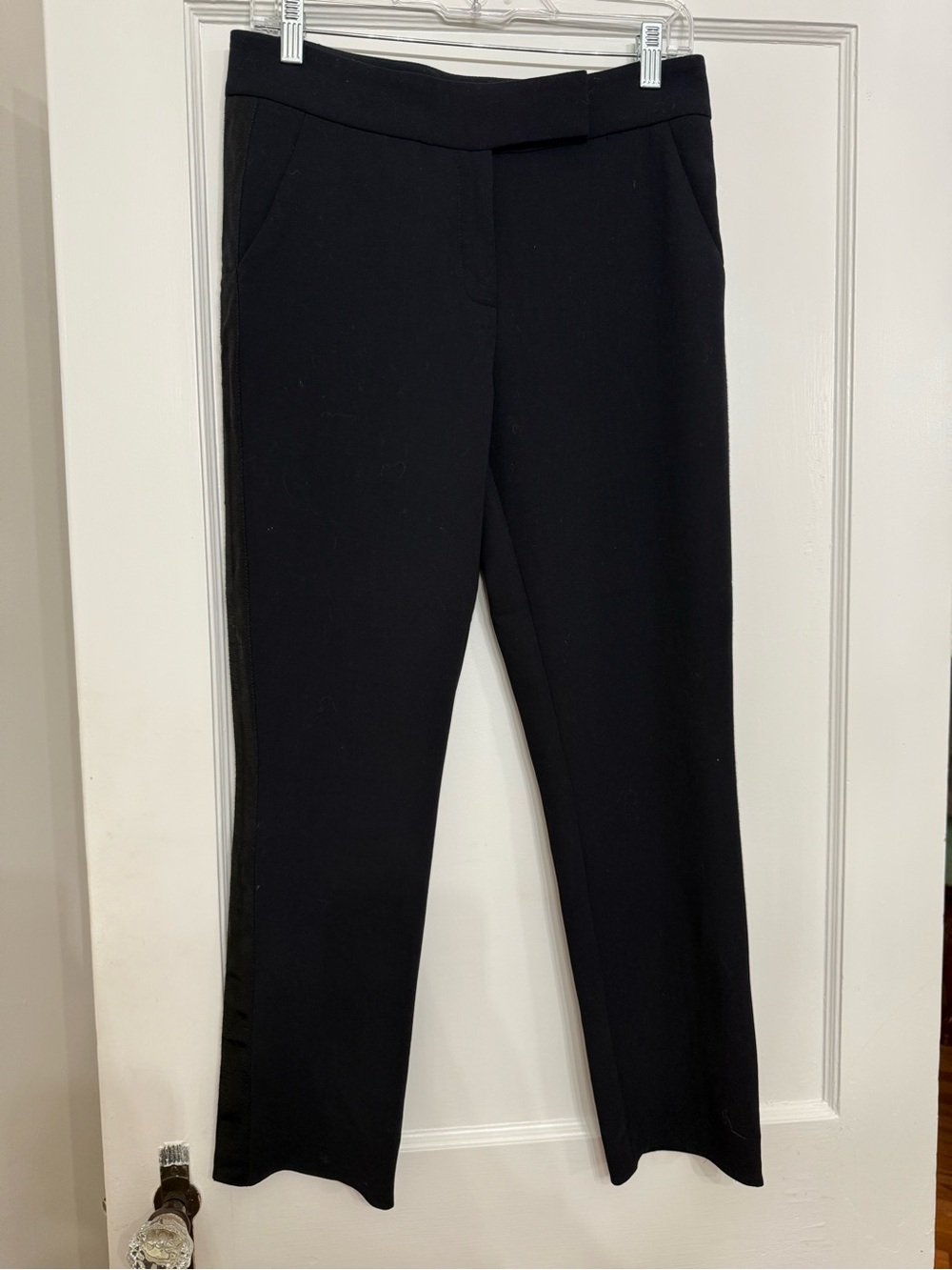 Veronica Beard navy tuxedo pants size 6